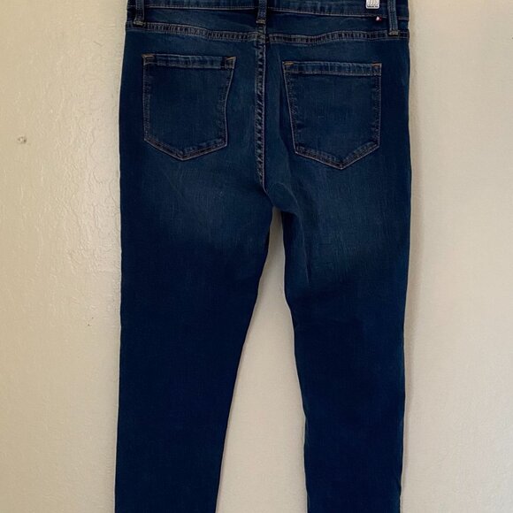 Tommy Hilfiger Women's Jean Greenwich Skinny Size 6 Dark - Picture 12 of 16